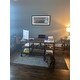 Nelson Industrial Modern Rustic Storage Desk by iNSPIRE Q Classic