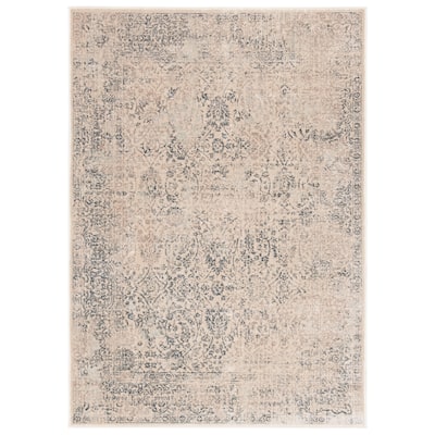 SAFAVIEH Vintage Lorella Slip Resistant Viscose Rug - 3'3" x 4'7"