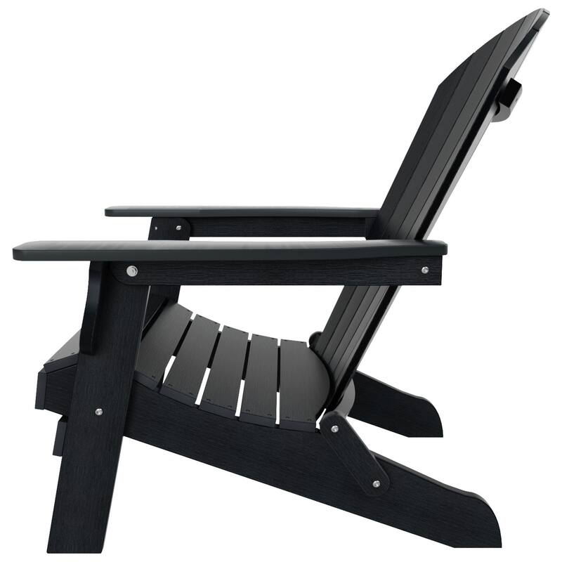 Vineyard HIPS Outdoor Folding Eco-Friendly All Weather Seashell Adirondack Chair