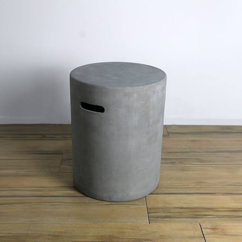 Modeno Grey Propane Fire Pit Tank Cover Round 20"