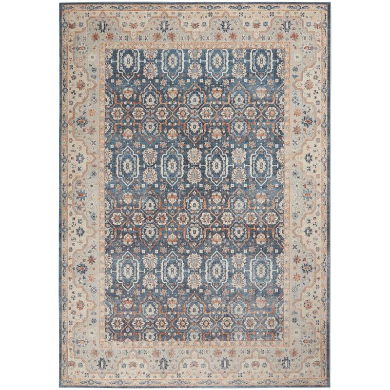 Malta Vintage Bordered Area Rug