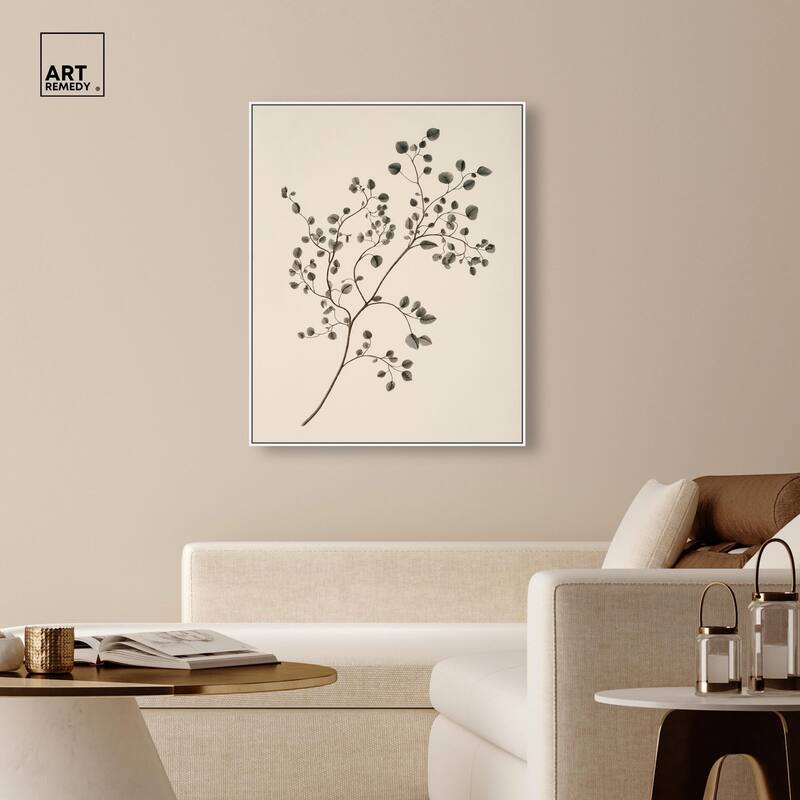 Bilberry Branch Canvas by Art Remedy