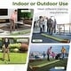 preview thumbnail 14 of 17, Costway Putting Green Practice Golf Putting Mat with Auto Ball Return