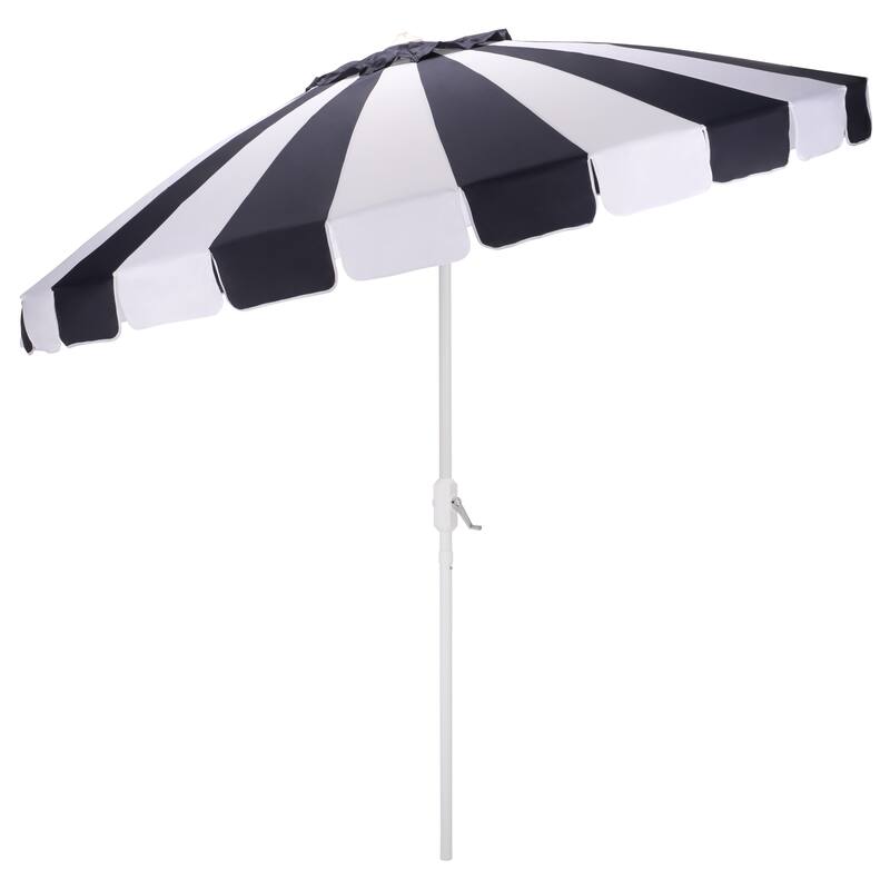 SAFAVIEH Outdoor Living Panza 9ft Crank Umbrella