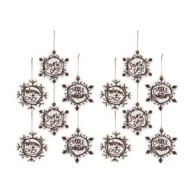 Snowflake Ornament (Set of 12)