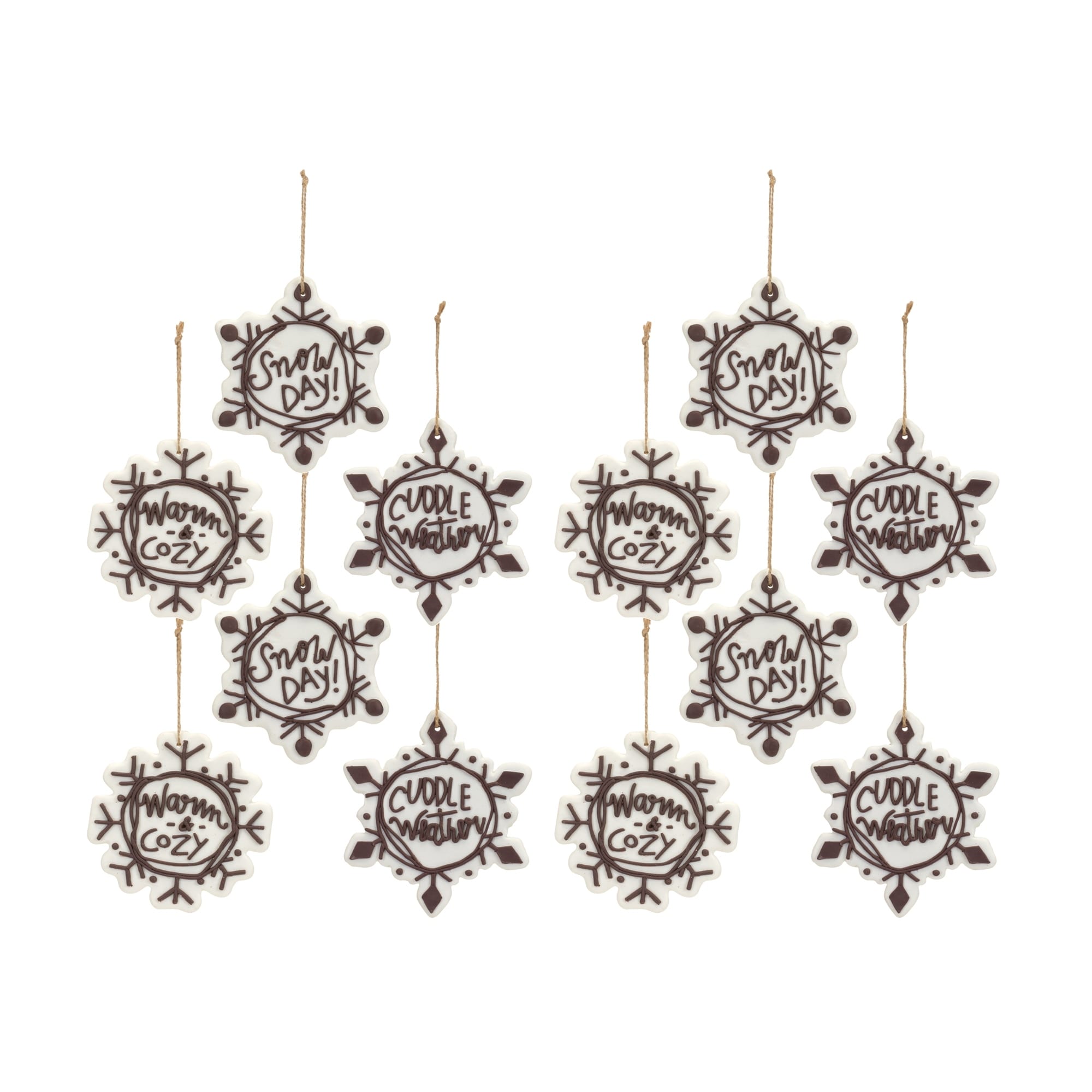 Snowflake Ornament (Set of 12)