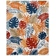 preview thumbnail 30 of 37, SAFAVIEH Cabana Leala Indoor/ Outdoor Waterproof Patio Floral Rug