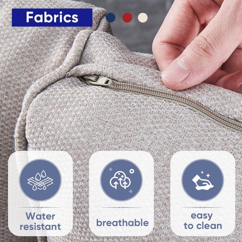 Outdoor Rocking Chair with Side Table Brown-Beige - Brown