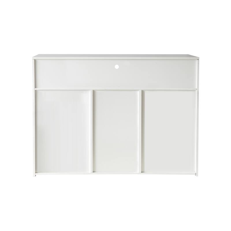 Sideboard Storage Cabinet Modern Kitchen Unit Cupboard Buffet Wooden Storage Display Cabinet TV Stand