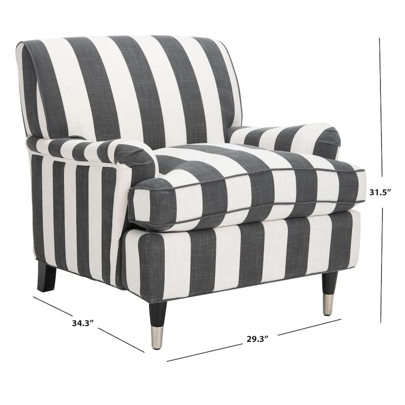 SAFAVIEH Nurhayat Club Chair - 29Wx34Dx32H