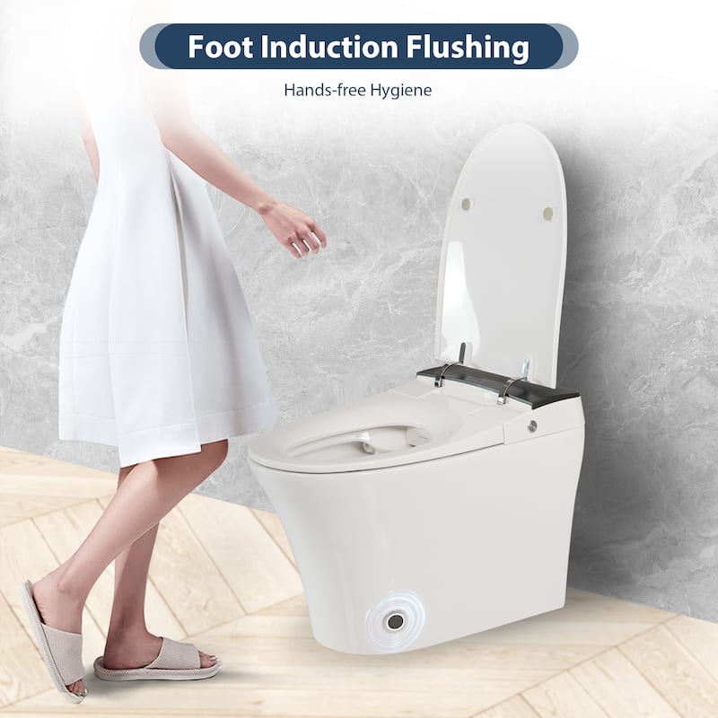 Smart Toilet with Heated Seat & Auto Flush