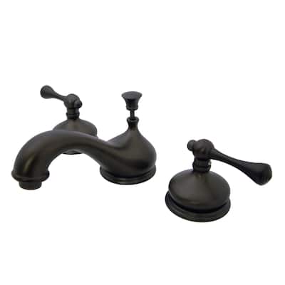 Kingston Brass Vintage Widespread Bathroom Faucet with Pop-Up Drain