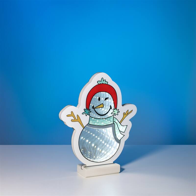 SmileyWorld® Snowman Ekkolight 8.75"H