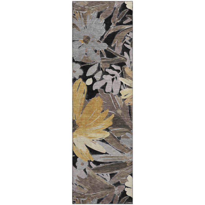 Premium Washable Super Soft Casual Floral Mayfield Rug