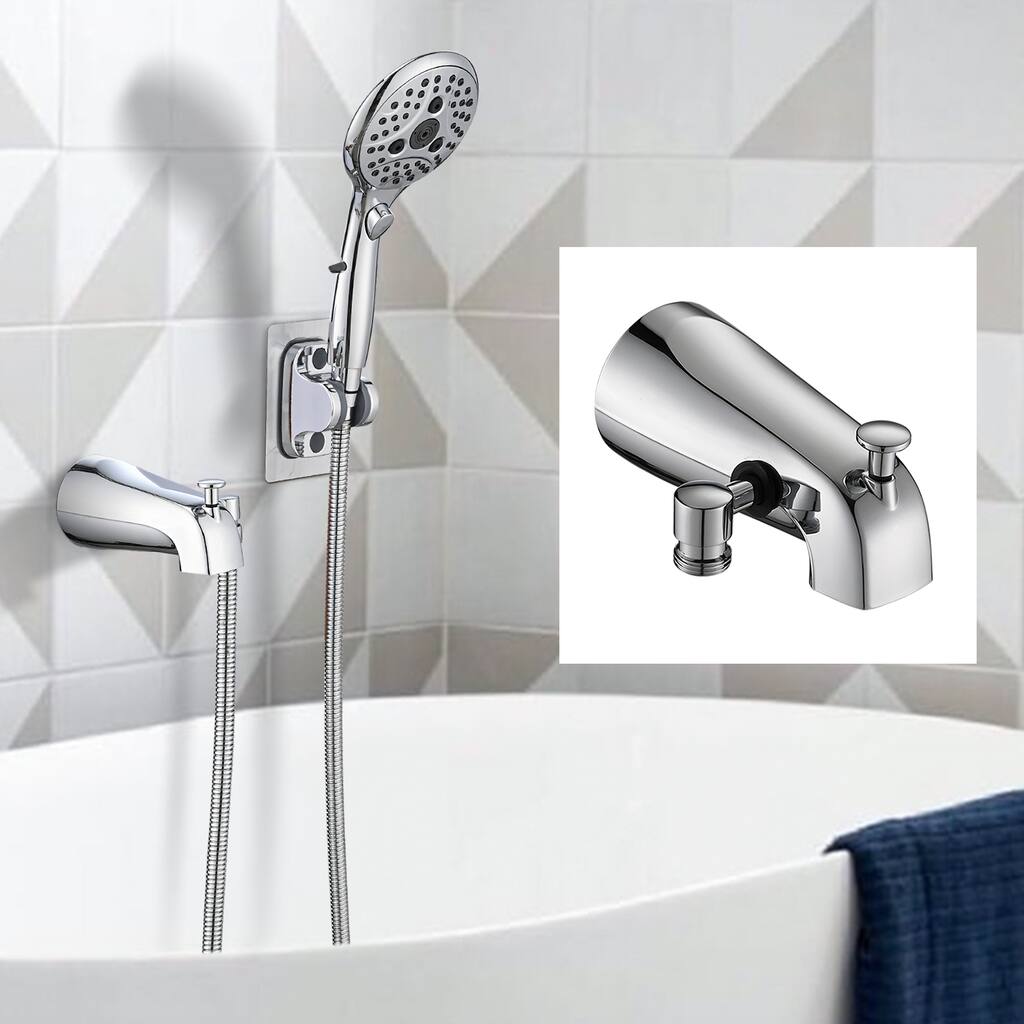 PROOX Bathtub Spout w/ 6Sprayer Handheld Shower