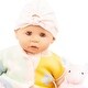 preview thumbnail 5 of 3, Gotz: Cookie Baby: Pastel - 19" Doll, Cozy Knit Outfit & Cap, Plush Animal Bunny