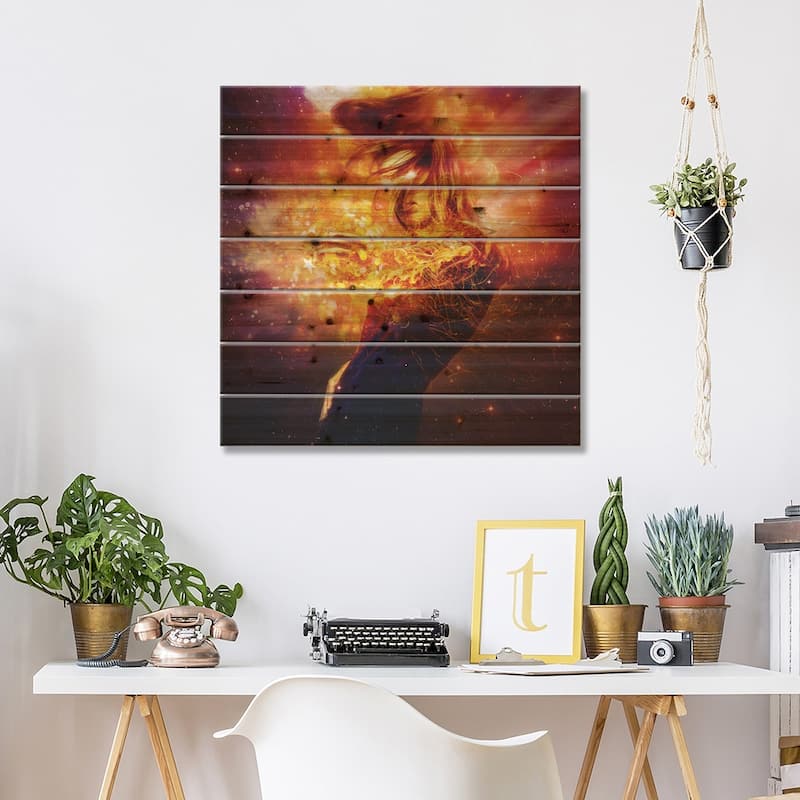 I've Put A Spell On You Print On Wood by Mario Sanchez Nevado - Multi-Color