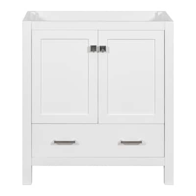 30 inch MDF Freestanding Bathroom Vanity without Top with Soft-Close Drawer