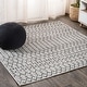 preview thumbnail 123 of 166, JONATHAN Y Trebol Moroccan Geometric Textured Weave Indoor/Outdoor Area Rug