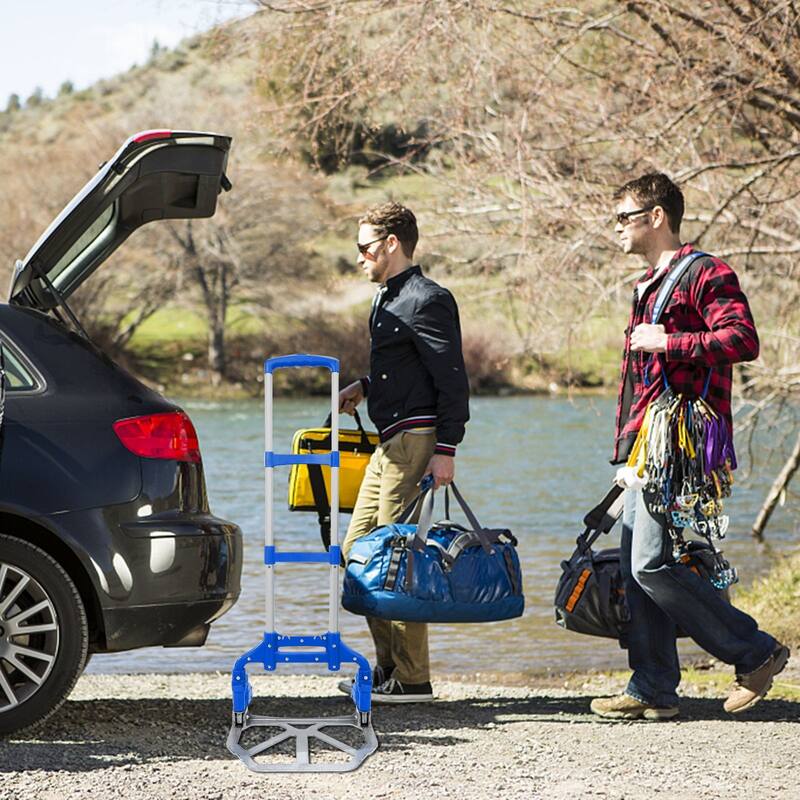 Portable Aluminum Folding Trolley Collapsible Trolley
