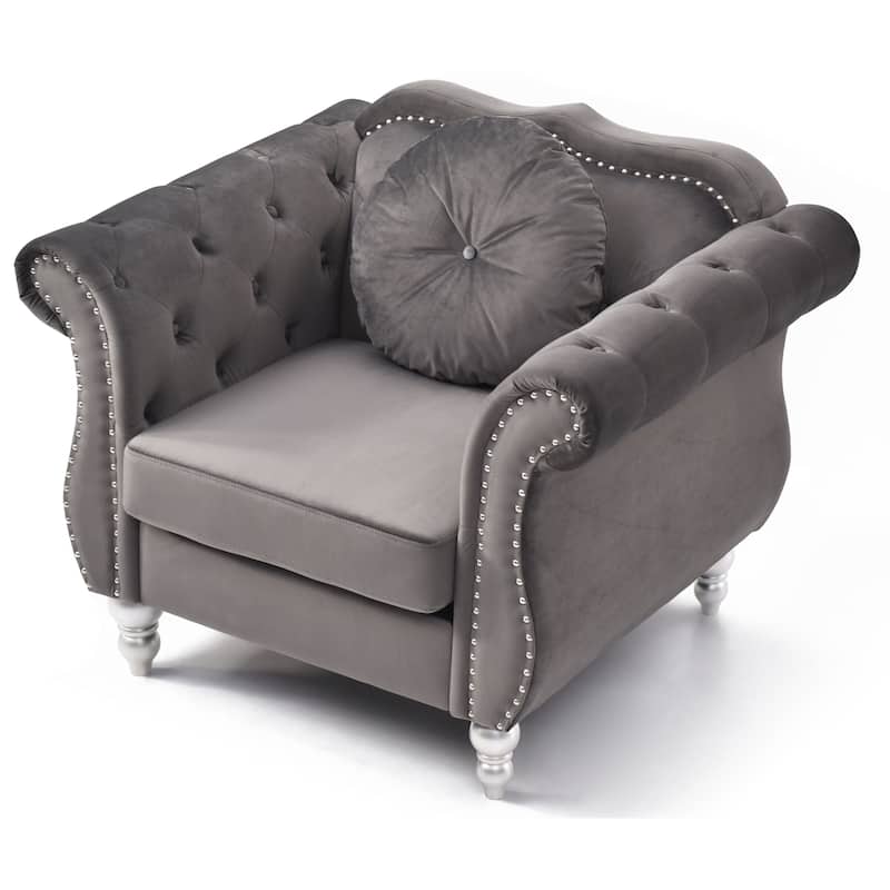 Hollywood Velvet Chair