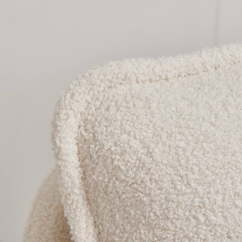 Sherpa Upholstered Accent Chair Armchair Lounge chair