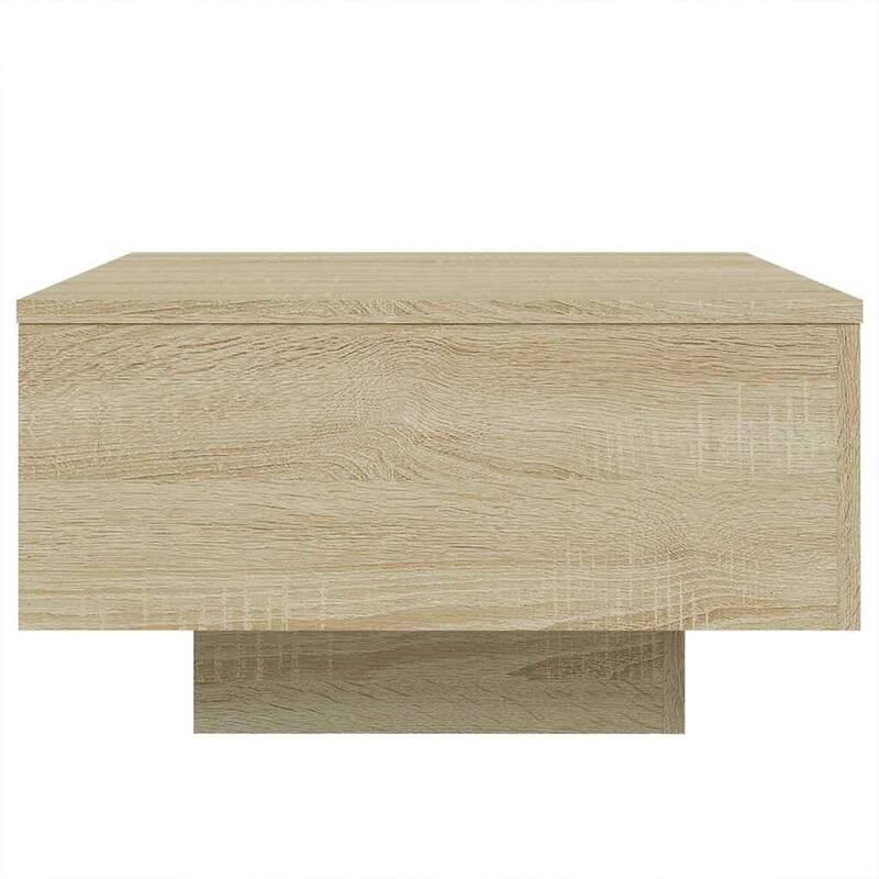 vidaXL Coffee Table Engineered Wood 33.5 x 21.7 x 12.2 in