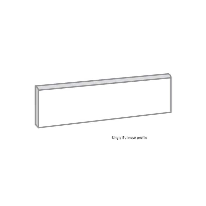 Emser Tile Sculpture - 4" x 13" Matte Porcelain Bullnose