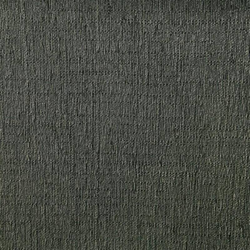 Set of 2 Upholstered Fabric Side Chairs in Antique Black and Gray