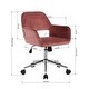 preview thumbnail 69 of 85, Homy Casa Adjustable Upholstered Swivel Task Chair