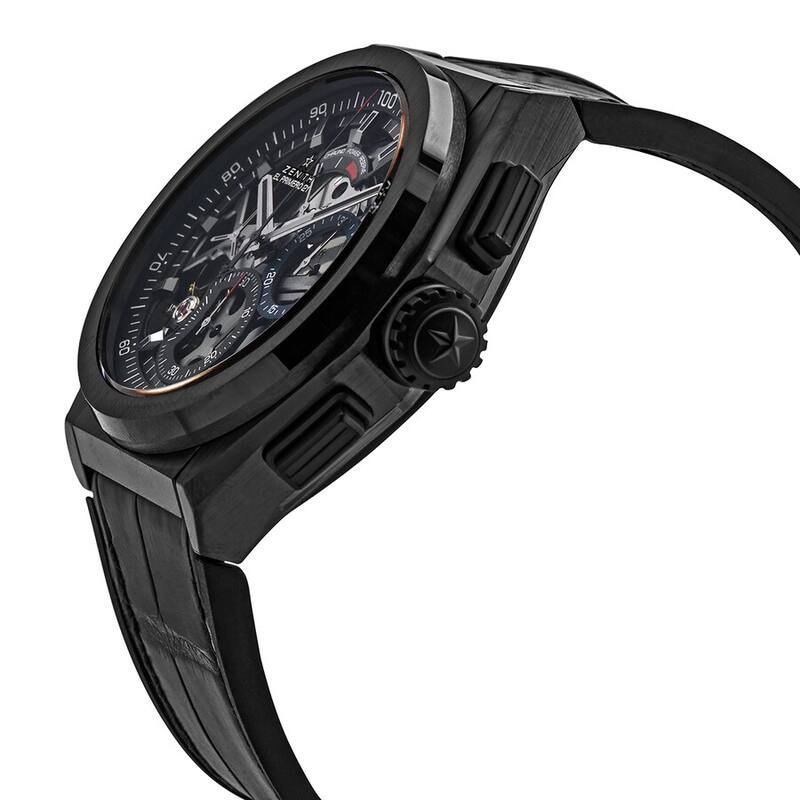 Zenith Defy El Primero 21 Chronograph Automatic Men's Watch - Black