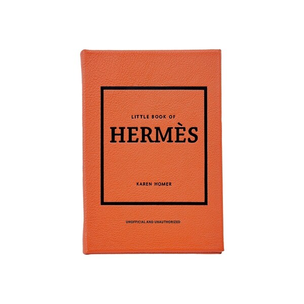 Graphic Image Little Book of Hermes Coffee Table Book, Leather