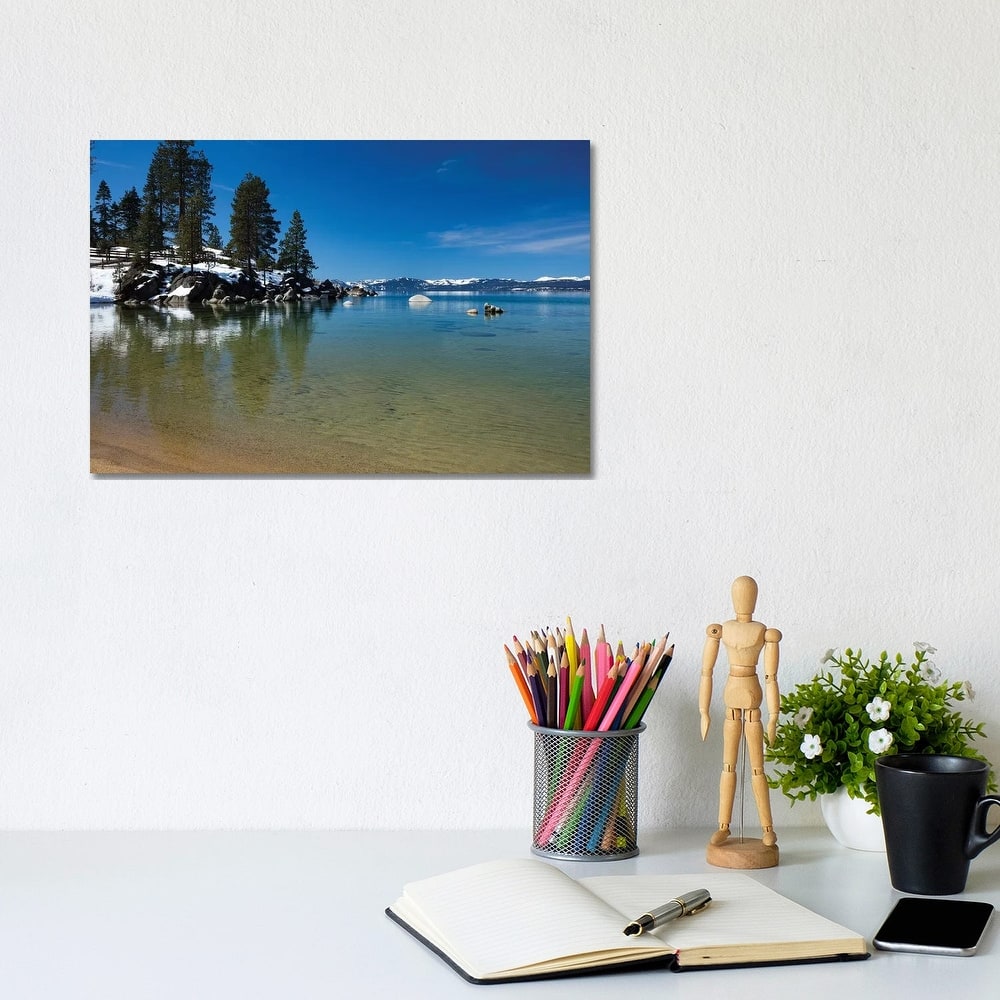iCanvas "Scenic View Of Lake Tahoe, California, USA" by Panoramic Images Canvas Print