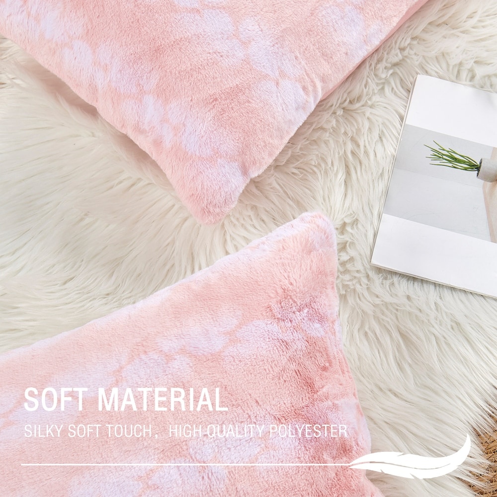 Serenta Ballys FauxFur 2 Piece Pillow Shell Set