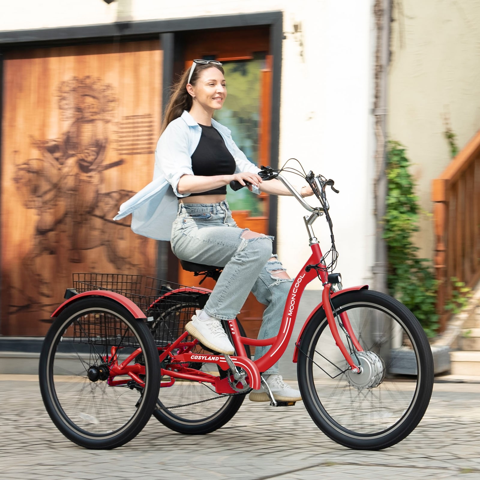 Three wheel bike cycle on sale