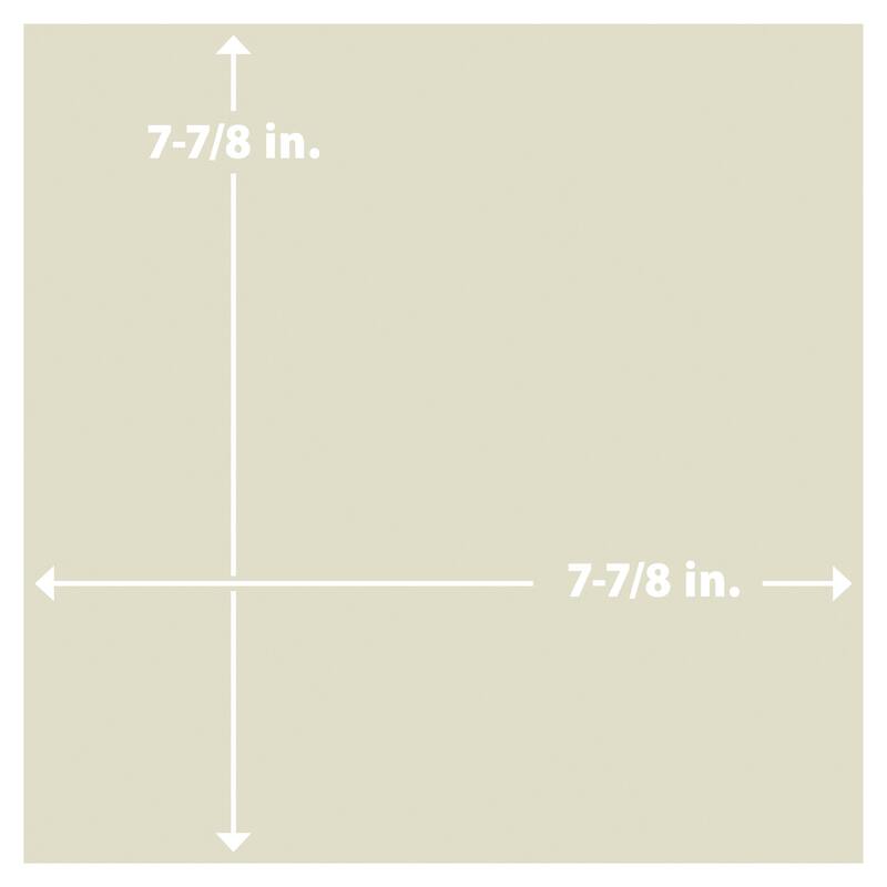 Merola Tile Monocolor Nacar 7-7/8" x 7-7/8" Ceramic Floor and Wall Tile
