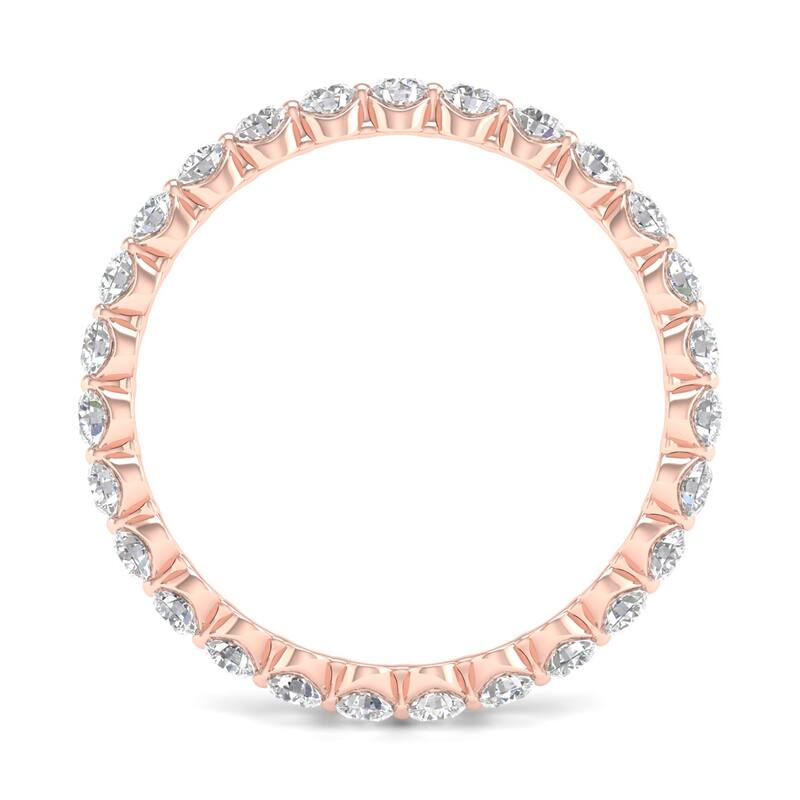 3/4ct TDW Diamond Eternity Wedding Band in 14K Gold for Women