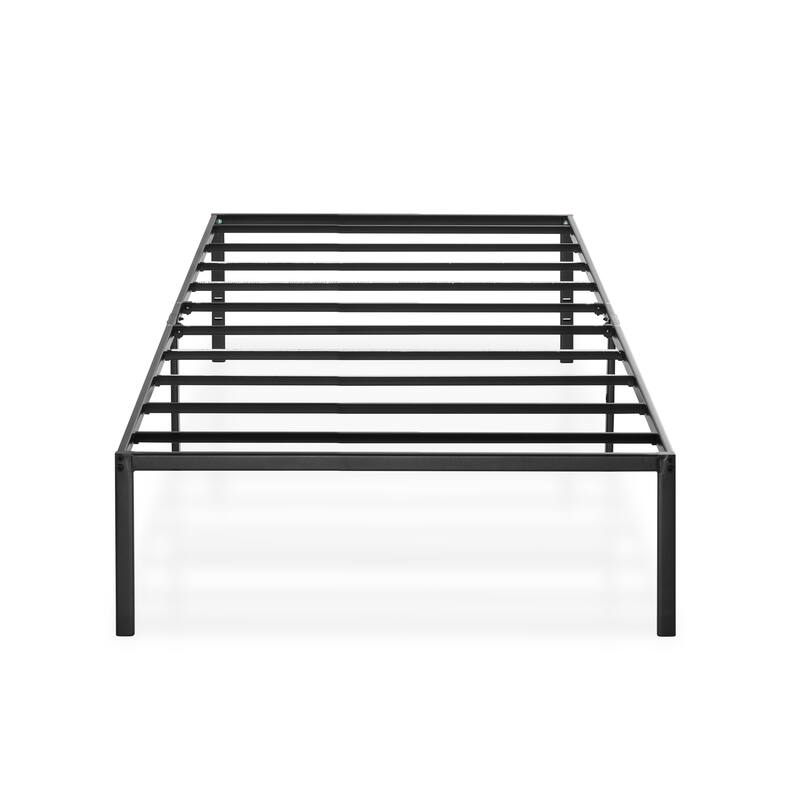 Metal 14-inch Platform Bed Frame By Crown Comfort