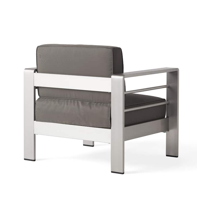 Cape Coral Outdoor Dining Set + Conversation Set + Chaise Lounges + Coffee Table by Christopher Knight Home