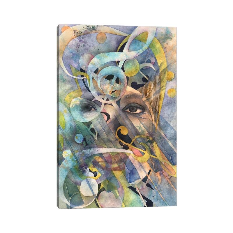 iCanvas "Jazz Fest Also" by Liz Covington Canvas Print