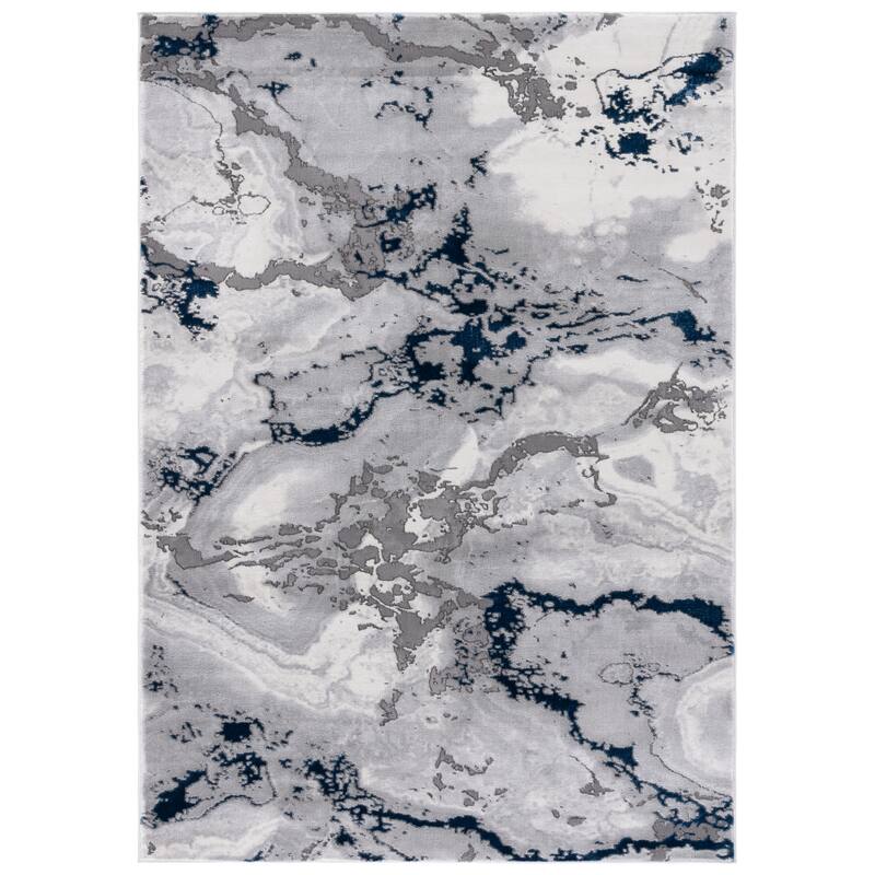 SAFAVIEH Craft Panajota Modern & Contemporary Rug - 6'7" x 9' - Grey/Blue