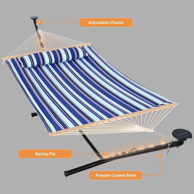 12 ft. Hammock with Stand - 149.6*55.1*45.3