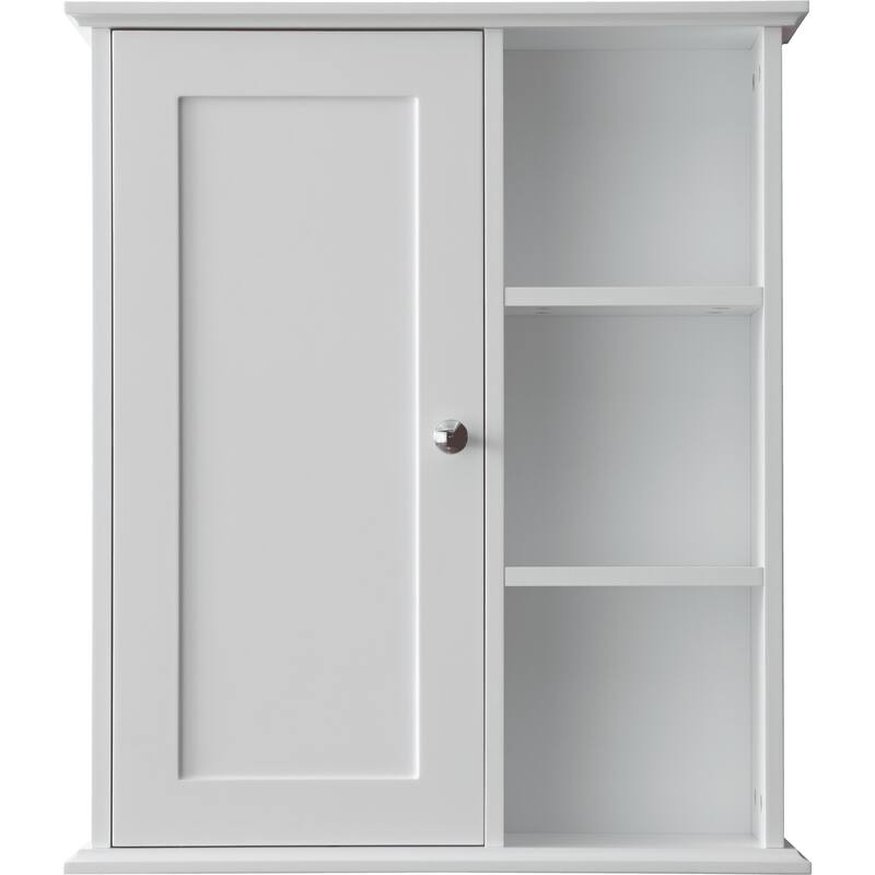 Bathroom Wall Cabinet with Soft-Closing Hinges, MDF Construction, and Versatile Storage for Home or Office Use