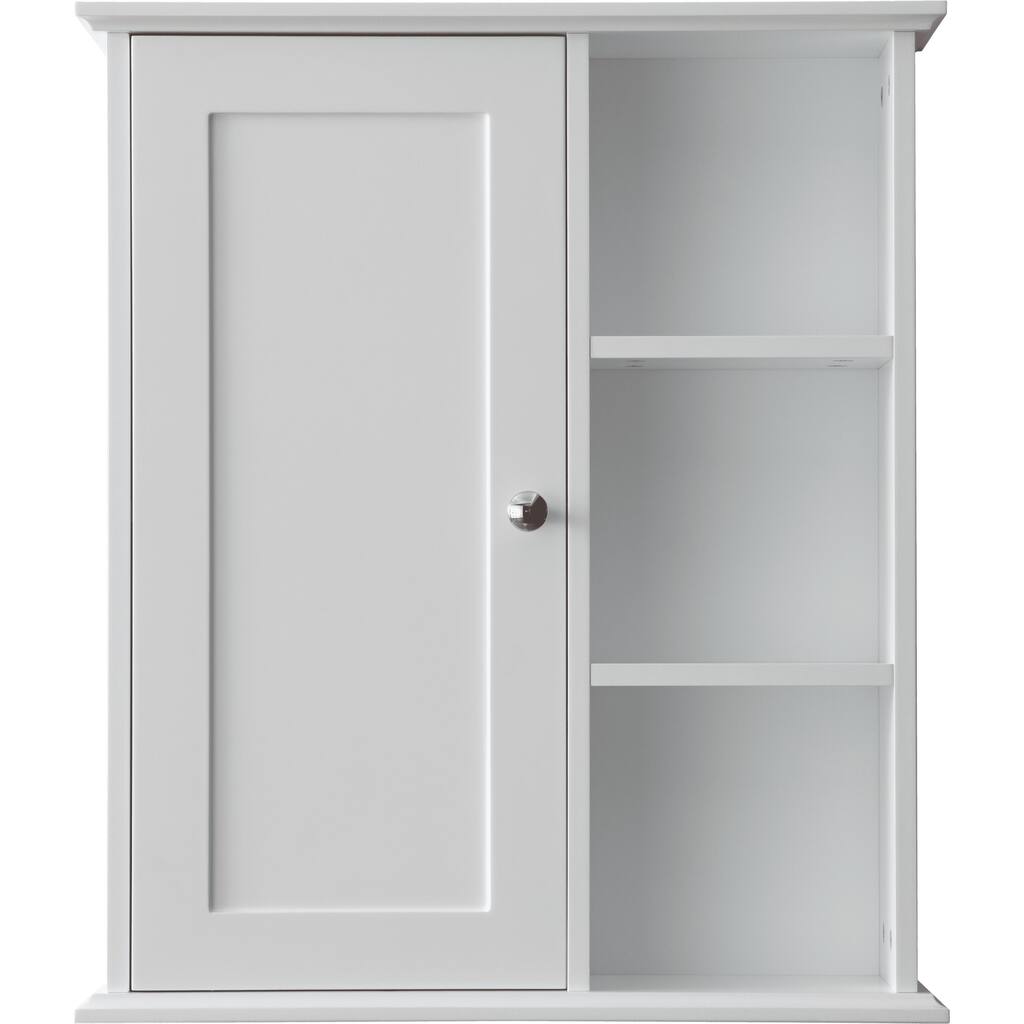 Bathroom Wall Cabinet with Soft-Closing Hinges, MDF Construction, and Versatile Storage for Home or Office Use