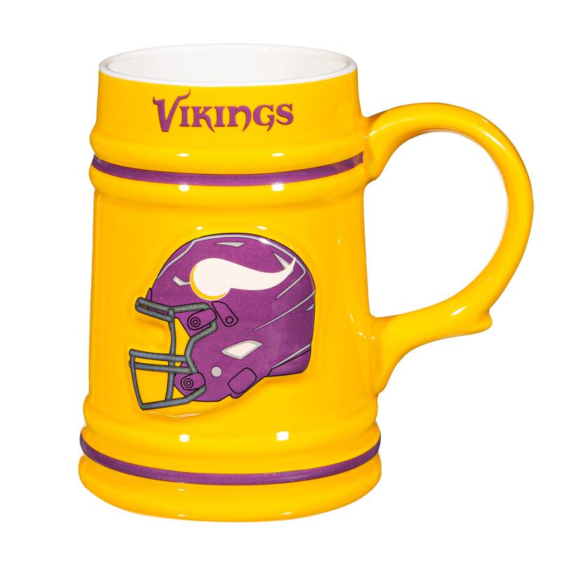 Minnesota Vikings 24 oz Ceramic Stein Mug