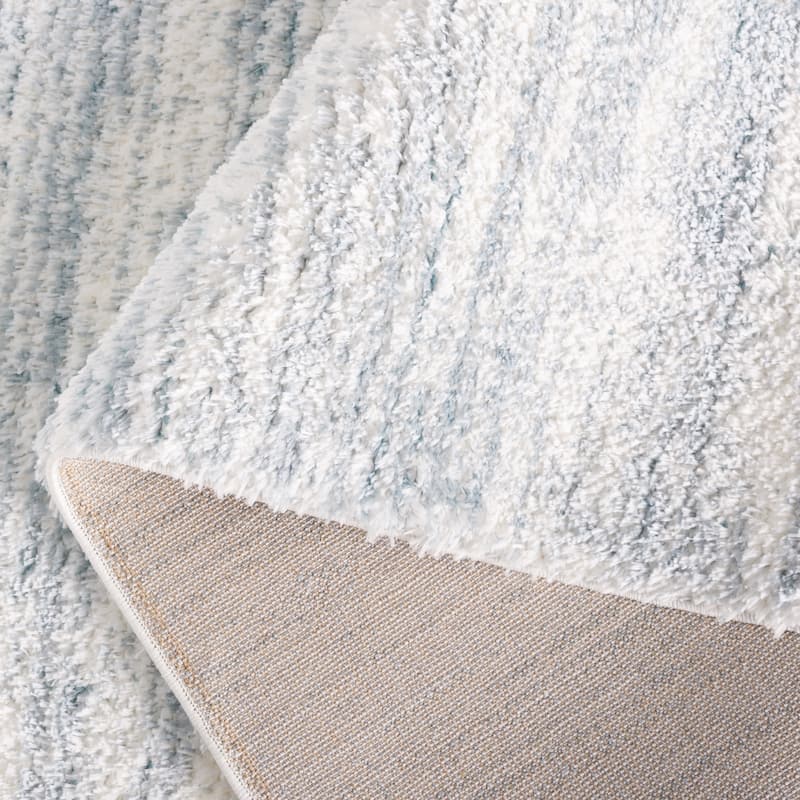 SAFAVIEH Tahoe Shag Yaprak Abstract 1.2-inch Thick Rug