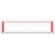 preview thumbnail 16 of 19, vidaXL Portable Tennis Net Pickleball Volleyball Net Black and Red Polyester