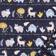 preview thumbnail 5 of 5, Zambia Stripes 2-Pack Microfiber Fitted Crib Sheet Set