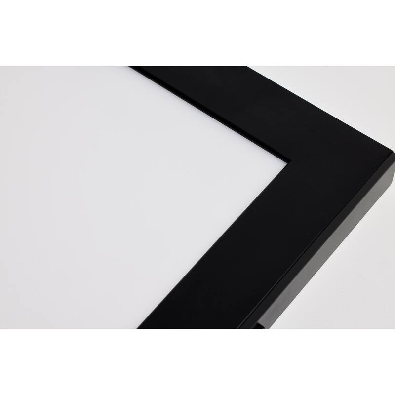 Blink Pro Plus 24W 12 in. x 24 in. Surface Mount LED CCT Selectable 90 CRI Black Finish 120/277V Rectangular Shape