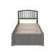 preview thumbnail 24 of 84, Richmond Solid Wood Platform Bed with Footboard & Twin XL Trundle